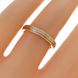 Nhẫn cưới ba vàng Cartier 664844