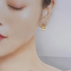 K18YG Bông tai - Hàng hiệu Authentic 869046