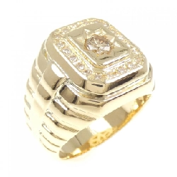 Nhẫn kim cương K18YG 0.51CT - Hàng hiệu Chính hãng