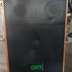 Loa kéo di động công suất lớn Mẫu OK9 gỗ thể thao 599672