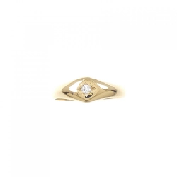 Nhẫn kim cương K18YG - Hàng hiệu Authentic 849090