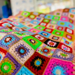 Mền ghép ô vuông 999416