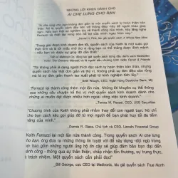 AI CHE LƯNG CHO BẠN: WHO’S GOT YOUR BACK - KEITH FERRAZZI  1008327