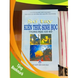 (TẶNG BOOKMARK) Sổ tay kiến thức Sinh học THCS Sách giáo khoa - giáo trình RBK3101