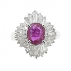 Nhẫn Ruby PT900 0.89CT - Hàng hiệu Chính hãng 849080