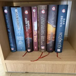 Combo bộ 7 cuốn sách của DAN BROWN