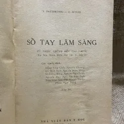 Sổ tay lâm sàng - sách y- khoảng 1000 trang - xuất bản 1977 925452