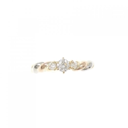 Nhẫn kim cương K18YG/PT900/K18PG 0.15CT - Hàng hiệu Authentic 853192