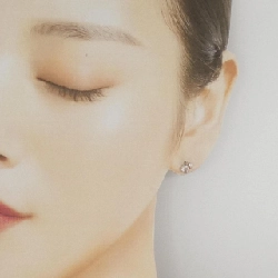 4゜C Bông tai Hồng Ngọc - Hàng hiệu Chính hãng 847109