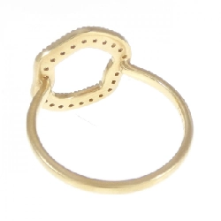 Nhẫn kim cương K18YG 0.19CT - Hàng hiệu Authentic 860382