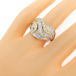 Nhẫn kim cương PT900/K18YG 0.56CT - Hàng hiệu Authentic 846473