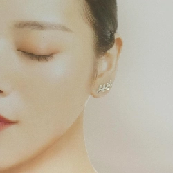 Bông tai Tiffany Olive Leaf Climber - Hàng hiệu Authentic 845063