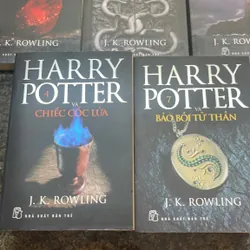 Harry Potter tập 1,2,3,4,7 J.K. Rowling bìa đen 713320