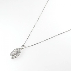 Dây chuyền kim cương PT900/PT850 0.801CT FaP SI2 cắt hình đặc biệt - Hàng hiệu Authentic 874767