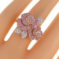 Nhẫn Sapphire K18PG/K18WG 1.10CT 670853