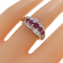 Nhẫn Ruby PT900 0.97CT - Hàng hiệu Chính hãng 853531