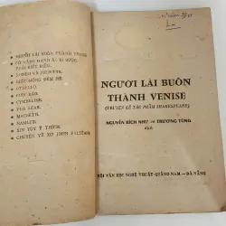 Truyện Shakespeare NGƯỜI LÁI BUÔN THÀNH VENICE 791018