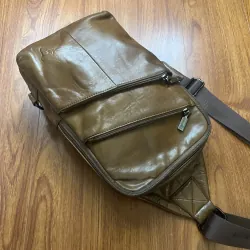 Túi nam 18x30x7 da thật đeo chéo 2hand 992639