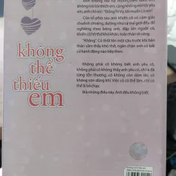 tiểu thuyết "Không Thể Thiếu Em" của tác giả Nhân Hải Trung. 994496