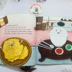 𝐓𝐫𝐨̣𝐧 𝐛𝐨̣̂ 𝐬𝐚́𝐜𝐡 tiếng Hàn về ẩm thực cho bé 요리보고 496916