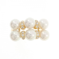 Nhẫn ngọc trai Akoya K18YG - Hàng hiệu Authentic 850913