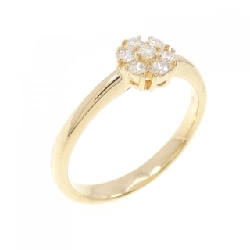 【Remake】Nhẫn kim cương K18YG 0.15CT