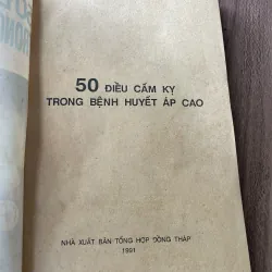 50 điều cấm kỵ trong bệnh cao huyết áp - Du Đức Hiền  797612