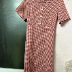 ❤️ VÁY ĐỎ CARO – TRẺ TRUNG, DỄ THƯƠNG, MẶC LÀ XINH ❤️ 1010487