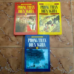 Phong thần diễn nghĩa - Mộng Bình Sơn 3 tập bìa cứng 1018686