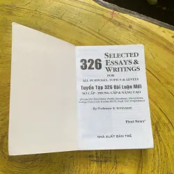 COMBO 151 BÀI LUẬN TIẾNG ANH & TUYỂN TẬP 326 BÀI LUẬN MỚI SƠ CẤP, TRUNG CẤP & NÂNG CAO 747202