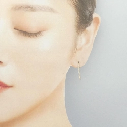 K18YG Bông tai kim cương 0.40CT - Hàng hiệu Chính hãng 869308