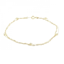 K18YG Vòng tay kim cương - Hàng hiệu Chính hãng 872984