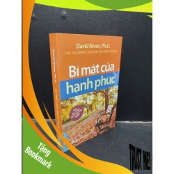 (TẶNG BOOKMARK) Bí mật của hạnh phúc David Niven và ph.D 2021 mới 80% ố nhẹ bẩn bìa RBK2704 kỹ năng sống nghệ thuật sống