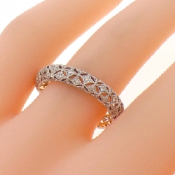 Nhẫn kim cương K18YG/K18WG 0.30CT - Hàng hiệu Chính hãng 852226