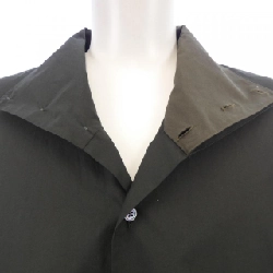 Áo sơ mi cổ cao đôi kiểu boxy HERMES 466400H2 - Hàng hiệu Chính hãng 891543