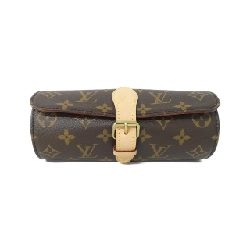 Louis Vuitton Monogram Etui 3 Montre M47530 Hộp đồng hồ - Hàng hiệu Chính hãng