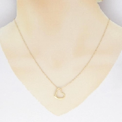 K18YG Dây chuyền hình trái tim - Hàng hiệu Chính hãng 860497