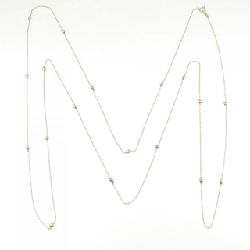 Vandome K10YG Dây chuyền - Hàng hiệu Authentic 843000