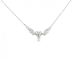 Dây chuyền kim cương hình trái tim PT900/PT850 0.02CT - Hàng hiệu Chính hãng