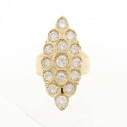 Nhẫn kim cương K18YG 2.22CT - Hàng hiệu chính hãng 850813