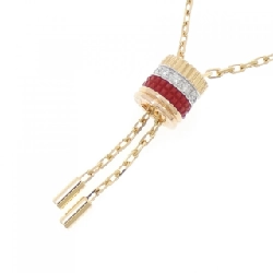 Boucheron Quatre Red Tie Small Necklace - Hàng hiệu Authentic 839594