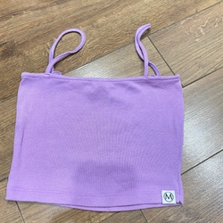QUÀ 0Đ CHO ĐƠN HÀNG QUẦN ÁO/ ĐỒ DÙNG KHÁC TRONG SHOP**** ÁO CROPTOP FREESIZE TÍM 537377