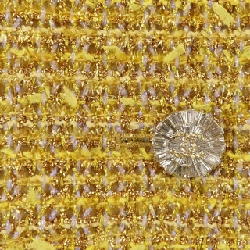 【Mã giảm giá】Áo khoác không cổ CHANEL 640076