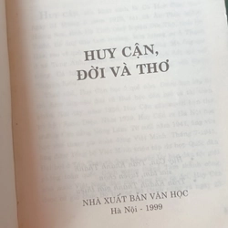 Huy Cận Thơ Và Đời 550039
