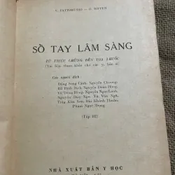 SỔ TAY LÂM SÀNG TẬP 3 - SÁCH Y, DÀY 571838