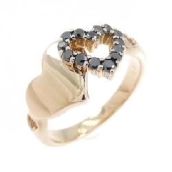 Nhẫn kim cương hình trái tim K18PG 0.23CT - Hàng hiệu chính hãng