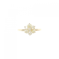 Nhẫn kim cương hoa K18YG 0.50CT - Hàng hiệu Authentic 853953