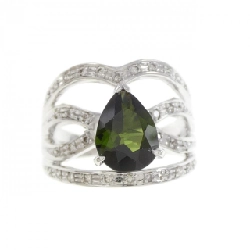 Nhẫn Tourmaline K18WG 1.20CT - Hàng hiệu Chính hãng 854944