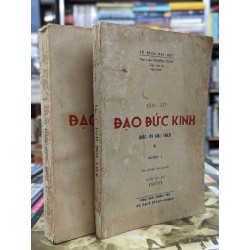 Lão Tử đạo đức kinh - Nghiêm Toản ( trọn bộ 2 tập )