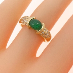 Nhẫn Emerald K18YG 0.90CT - Hàng hiệu Chính hãng 852262